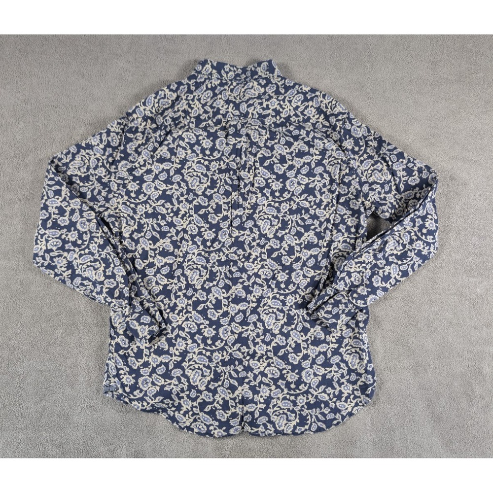 American Eagle Shirt Men's Size L Button Down Seriously Soft Long Sleeve Classic - Picture 2 of 15